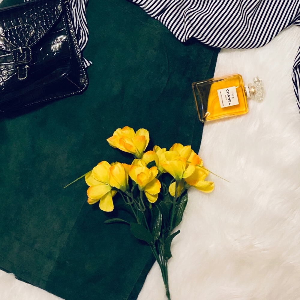 Vintage  mini skirt and vest set